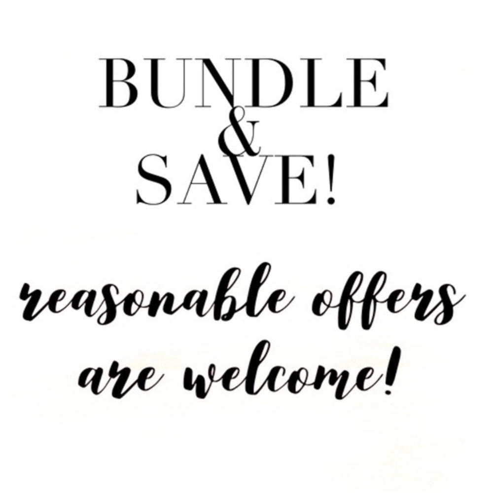 All reasonable offers considered!